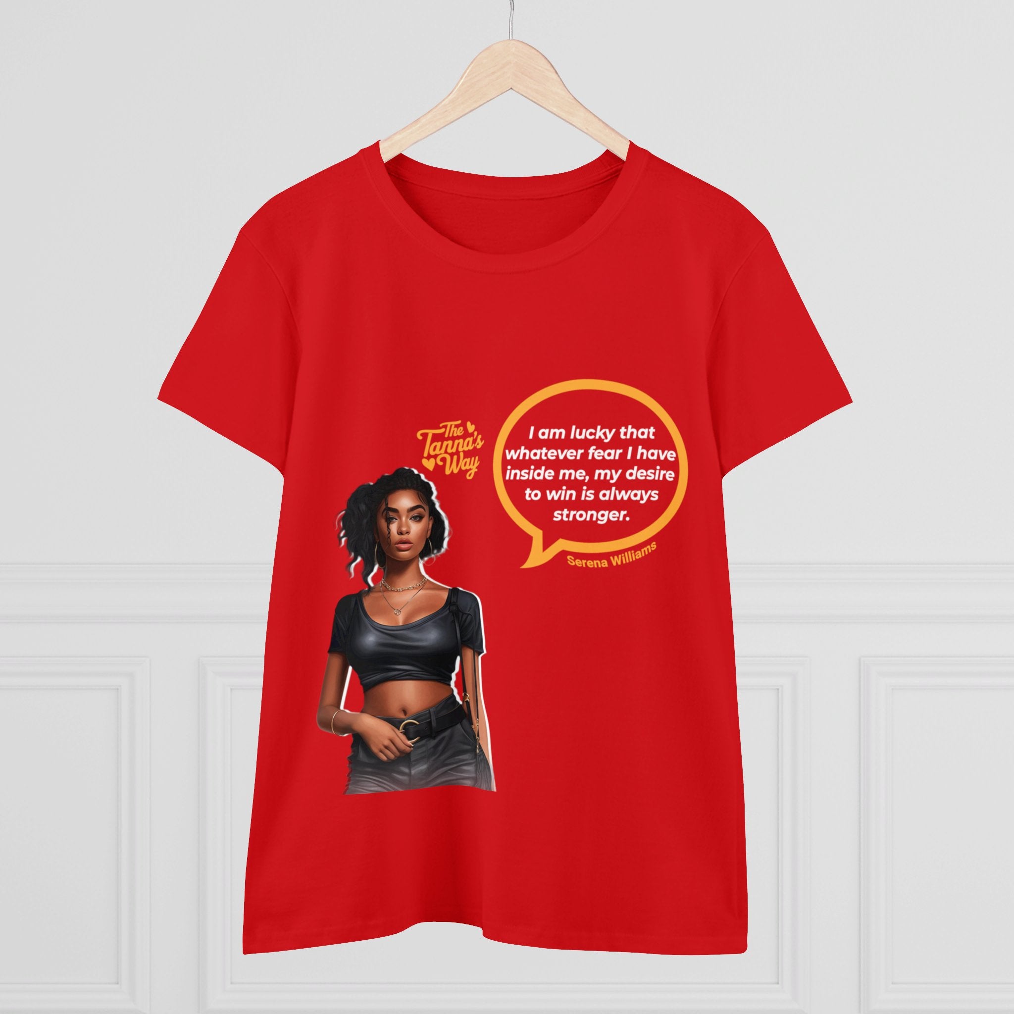 Serena Williams | Women's Midweight Cotton Tee